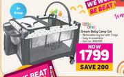 Little One Dream Baby Camp Cot