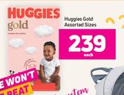 Huggies Gold Assorted Sizes-Each