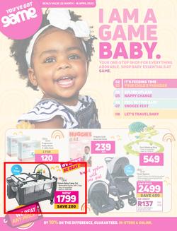 Game : I Am A Game Baby (22 March - 18 April 2023), page 1