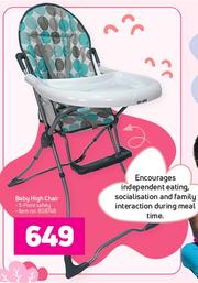 Game baby feeding hotsell chair