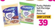 Purity Mabele Soft Porridge Assorted-For 2 x 350g
