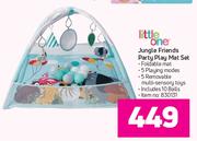 Little One Jungle Friends Party Play Mat Set