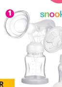 Snookums Manual Breast Pump-Each