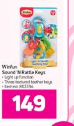 Winfun Sound n Rattle Keys