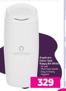 Angelcare Odour Seal Nappy Bin White