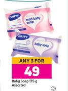 Purity Elizabeth Anne's Baby Soap Assorted-For 3 x 175g