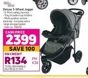 Little One Deluxe 3 Wheel Jogger