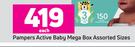Pampers Active Baby Mega Box (Assorted Sizes)-Each