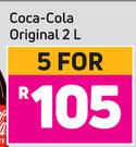 Coca-Cola (Original)-For 5 x 2Ltr