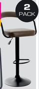 Flynn 2-Pack Bar Stool (Tan Or Black)