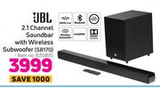 JBL 2.1 Channel Soundbar With Wireless Subwoofer SB170