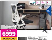Hisense 55" UHD Smart TV 55A6H