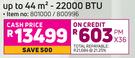 Logik 22000 BTU Air Conditioner