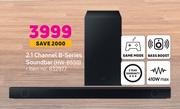 Samsung 2.1 Channel B Series Soundbar HW-B550