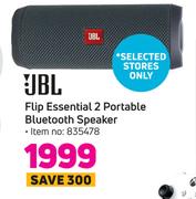 JBL Flip Essential 2 Portable Bluetooth Speaker