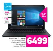 HP 15.6" (39cm) Intel Core i3 Laptop