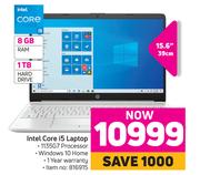HP 15.6" (39cm) Intel Core i5 Laptop