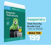 Kaspersky Total Security Bundle Card