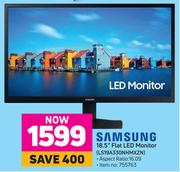 Samsung 18.5" Flat LED Monitor LS19A330NHMXZN