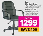 Leo Mid Back Chair