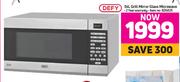 Defy 34Ltr Mirror Glass Microwave