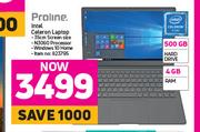 Proline Intel Celeron Laptop