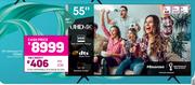Hisense 55" (139cm) UHD Smart TV 55A6H