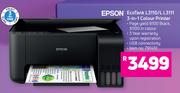 Epson Ecotank L3110/L L3111 3-In-1 Colour Printer