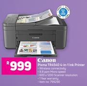 Canon Pixma TR4540 4 In 1 Ink Printer