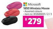 Microsoft 1850 Wireless Mouse-Each