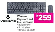 Volkano Wireless Keyboard & Mouse Combo