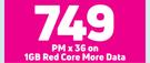Samsung Galaxy Z Flip 4 5G Smartphone-On 1GB Red Core More Data