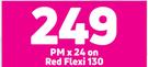 2 x Samaung Galaxy A03 4GB Smartphone-On Red Flexi 130 + On Promo 70
