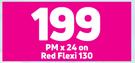 Samsung Galaxy A04s Smartphone-On Red Flexi 130
