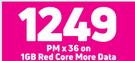 Samsung Galaxy Z Fold 4 Smartphone-On 1GB Red Core More Data