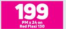 2 x Samaung Galaxy A03 Core Smartphone-On Red Flexi 130 + On Promo 70