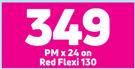 Vivo Y15s 4G Smartphone-On Red Flexi 130