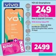 Vivo Y01 4G Smartphone-On Red Flexi 130