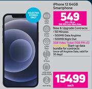 Apple iPhone 12 64GB Smartphone-Each