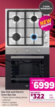 Oven and gas hob combo specials outlet
