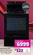 Defy Kitchenaire 600 Electric Stove With Thermofan + Oven