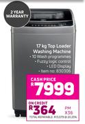 Defy 17Kg Top Loader Washing Machine