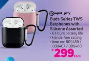 Amplify Buds Series TWS Earphones With Silicone Assorted-Each