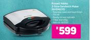 Russell Hobbs 2 Slice Sandwich Maker RHSM035