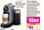 Nespresso Citiz & Milk Silver/Red/White C123-ZA-SI-NE2