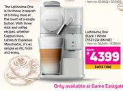 Nespresso lattissima One Black/White F531-ZA-BK-NE