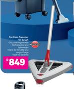 Genesis Cordless Sweeper Tri Brush