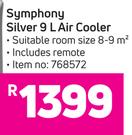 Symphony Silver 9Ltr Air Cooler 768572