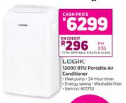 Logik 12000 BTU Portable Air Conditioner 801732