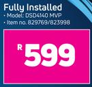 DSTV HD Fully Installed Decoder DSD4140 MVP